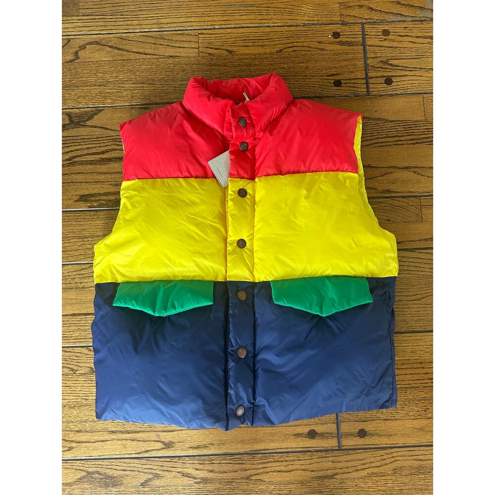 MOTHER The Pillow talk Vest Building blocks Small NWT - Picture 2 of 5